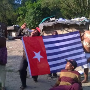 Free West Papua Campaign South Africa flag raising and Support West Papua Self-determination