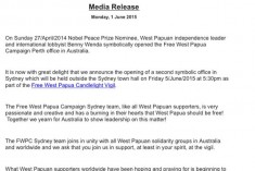 Free West Papua Campaign Sydney will be launching