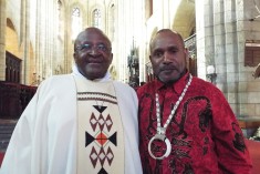 Archbishop Emeritus Desmond Tutu meets with Benny, renews call for UN review of West Papuan self-determination