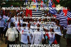 Join the Global Demonstration on August 15th to Remember the Day of Broken Promise