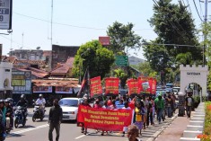 West Papuan students took the struggle onto the streets again and protesting for the freedom of West Papua