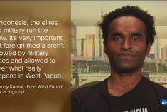 ABC News Australia interviewed West Papuan activist Ronny Kareni