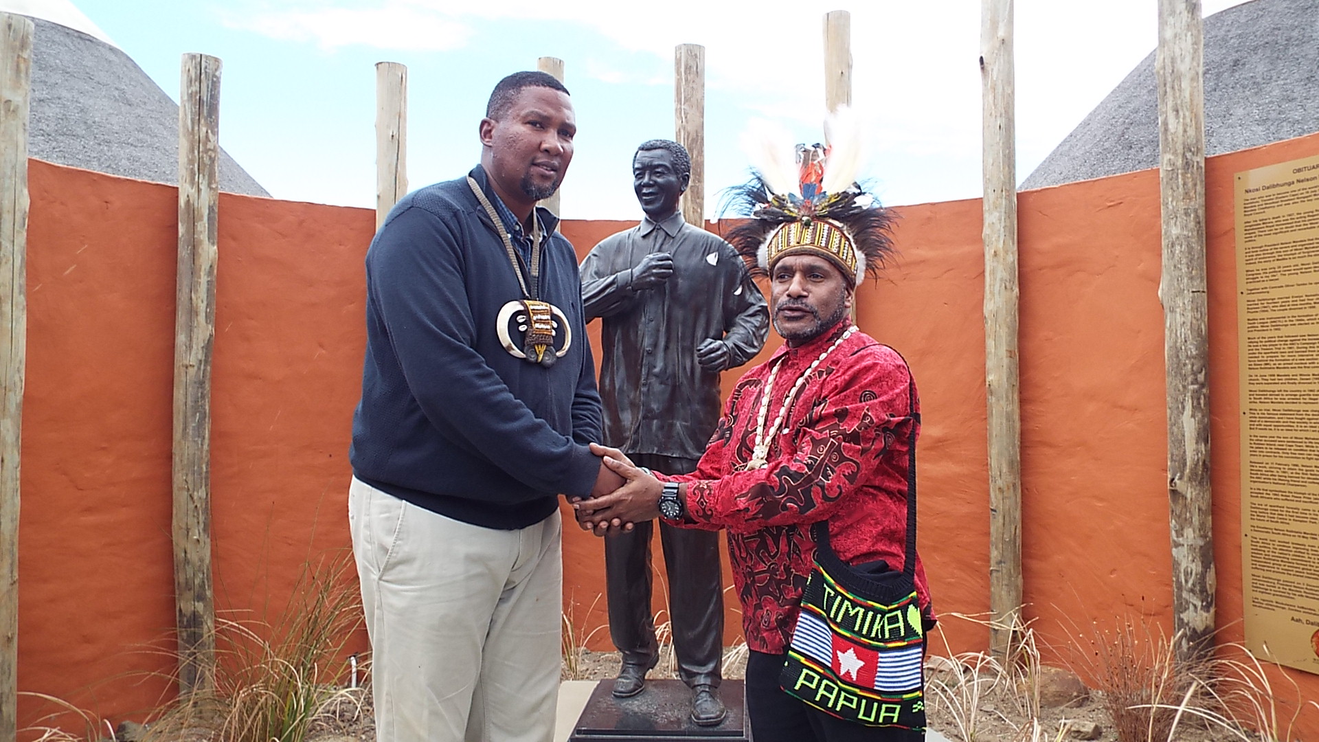 Benny Wenda tours South Africa