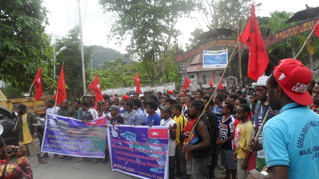 PHOTOS: West Papuans rally for MSG membership