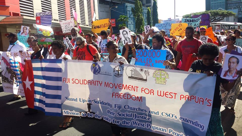 Hundreds march for West Papua