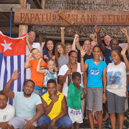 “Papatura Island Retreat” is showing their support to free West Papua