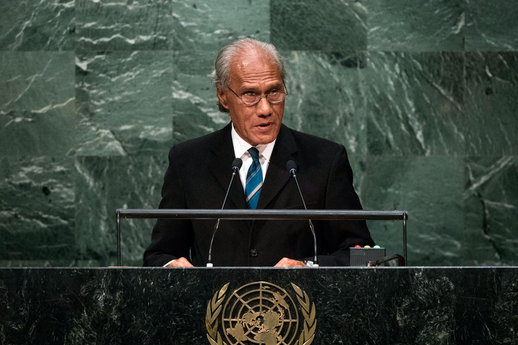 Prime Minister of Tonga shows support for West Papua at UN