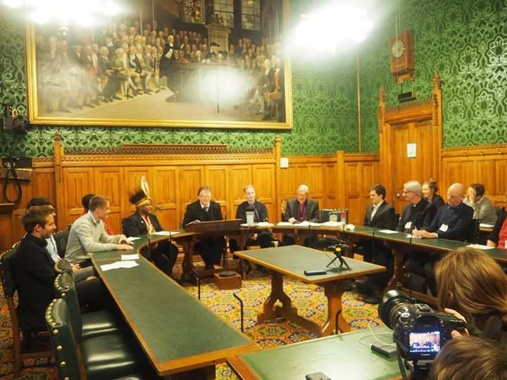 The official launch of the Global Petition for an Internationally Supervised Vote at the Palace of Westminster.