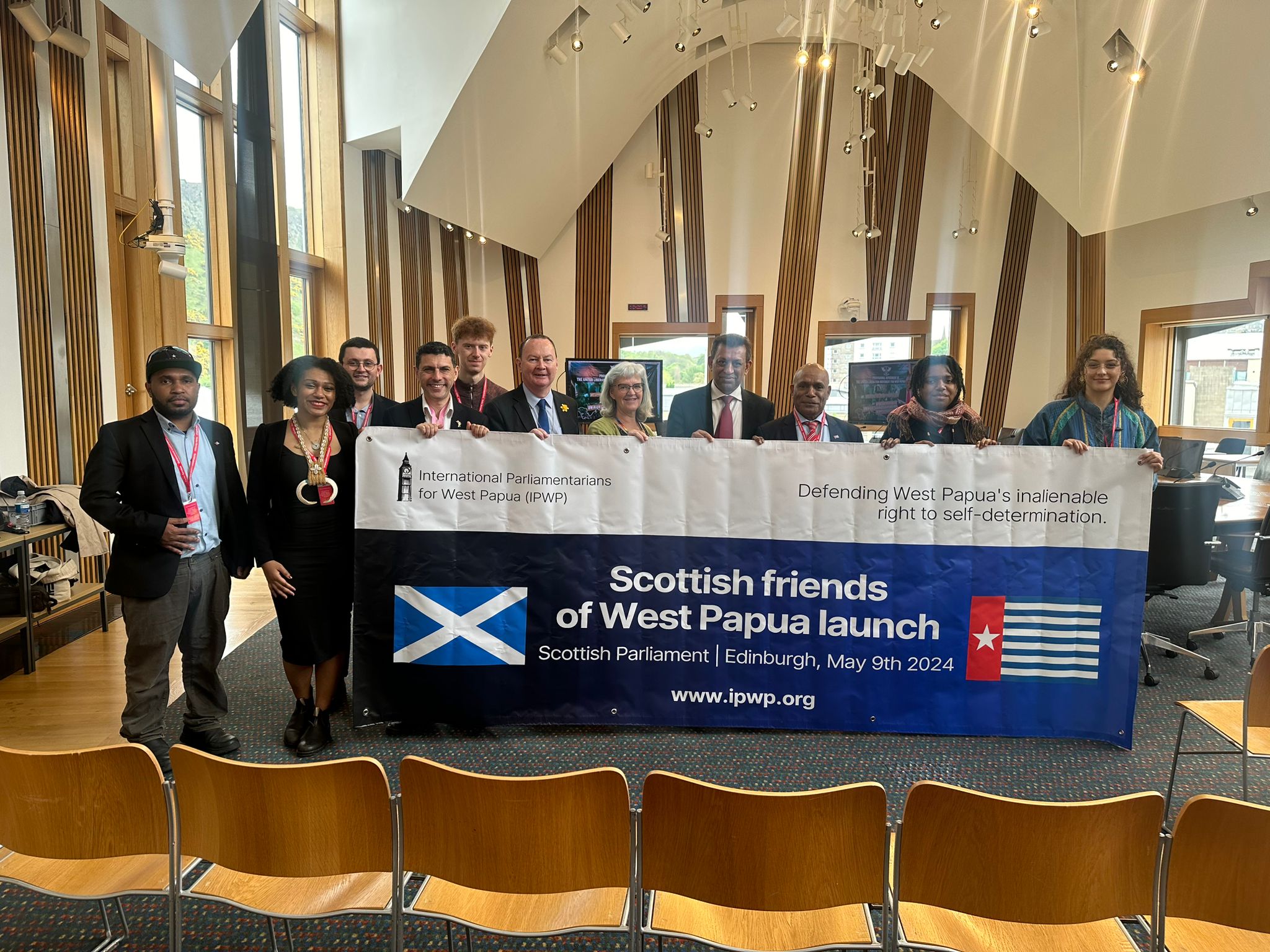 News: Scottish Friends of West Papua launched in Scottish Parliament